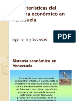 Características Del Sistema Económico en Venezuela