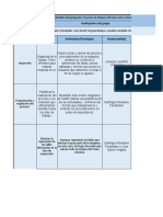 Cronograma Diagrama de Gantt Torno Winston 7