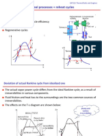 Lecture 5a Rankine Cycle Non Ideal Processes and Reheat Cycles