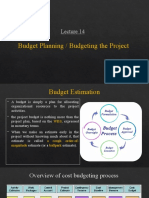 Budget Planning / Budgeting The Project