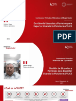 Gestion - Licencias - Permisos - Exportar - Plataforma - Vuce - Héctor Febres - 23 de Junio Del 2021