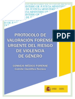 Protocolo Valoracion Forense Urgente Del Riesgo VDG - 2020