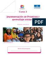 Implementación de Proyectos y aprendizaje solidario