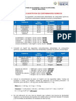 03 Evaluación Cuantitativa Contaminantes Químicos