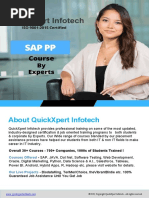 About Quickxpert Infotech: - Sap, Java, Dot Net, Software Testing, Web Development