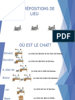 Les Prépositions de Lieu