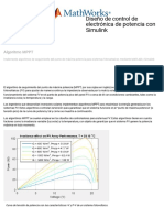 Algoritmo MPPT - MATLAB & Simulink