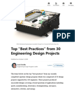 Top - Best Practices - From 30 Engineering Design Projects - LinkedIn