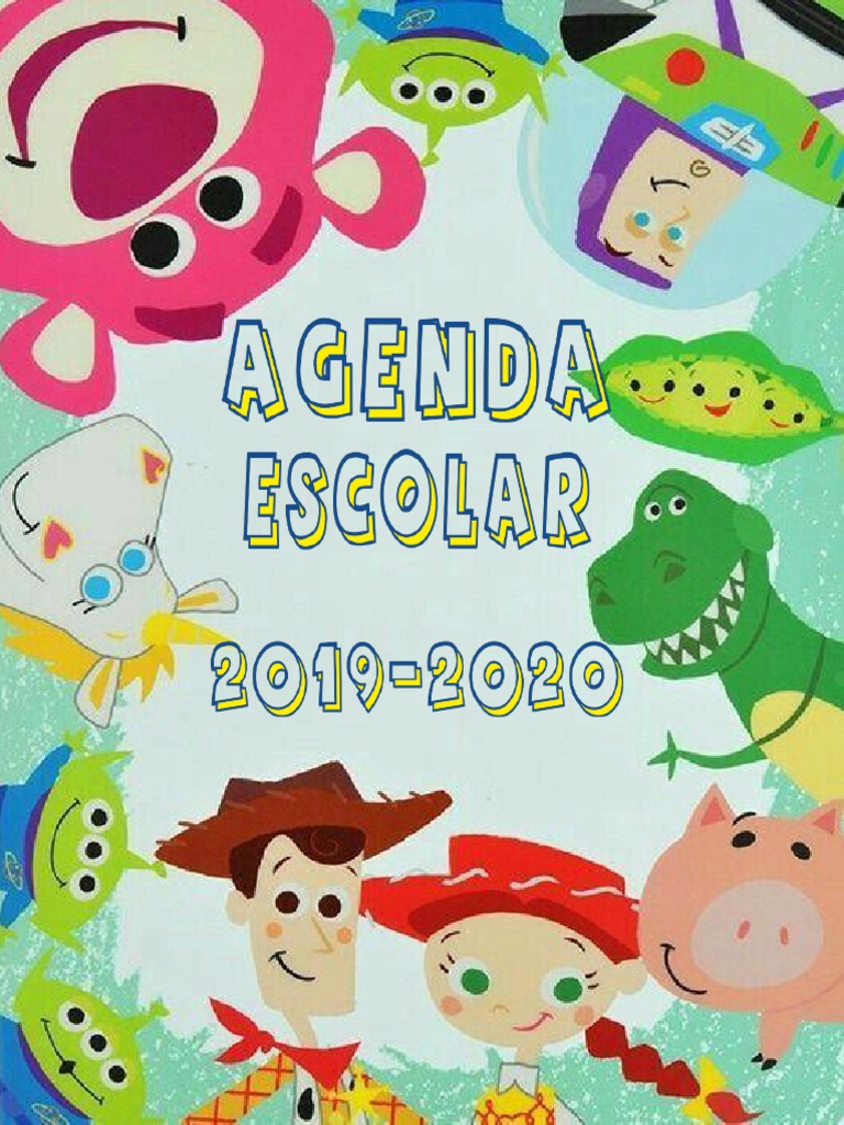 Agenda 2019-2020 Toy Story | PDF