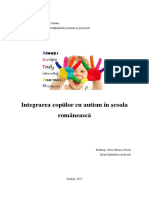 Integrarea Copiilor Cu Autism