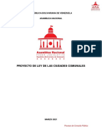 Proyecto de Ley Final Ciudades - Comunales