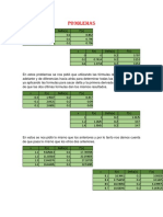 Determinación de entradas faltantes utilizando fórmulas de diferencias hacia adelante, atrás y tres puntos