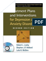 Treatment Plans and Interventions For Depression and Anxiety Disorders - Robert L. Leahy