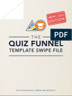 Quiz Funnel Swipe File 2021 Compressed