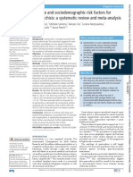 Lifestyle and Sociodemographic Risk Factors For Gastroschisis: A Systematic Review and Meta-Analysis