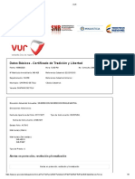 Datos Básicos - Certificado de Tradición y Libertad: Alertas en Protección, Restitución y Formalización