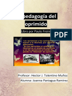 pedagogía del oprimido reseña pdf