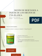 Proceso de Obtencion Del Bioetanol