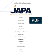 Indicacion y Espacio para Enviar La Tarea IV