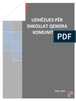 Udhezues Shkolla Si Qender Komunitare