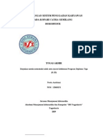 Download Perancangan Sistem Penggajian Karyawan II by Ahmad Arief Prasetyo SN54562958 doc pdf