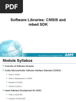 Software Libraries: CMSIS and Mbed SDK: ARM University Program