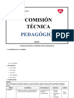 Comisiones Tecnica Pedagogica 2020