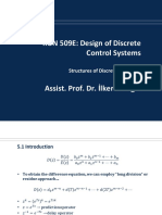 Week 5 Structures of Discrete Controller