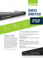 S5612 Switch: Product Overview