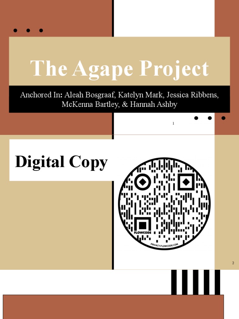 The Agape Project PDF Return On Investment Cognition
