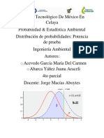 Potencia de Prueba