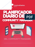 PLANIFICADOR DIARIO de Un CM