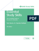 Essential Study Skills: The Complete Guide To Success at University - Tom Burns