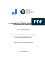 Feiras e Exposições Internacionais: Um Estudo Exploratório Dos Fatores de Decisão e Motivação de Participação Numa Feira Internacional