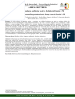 Diagnosis of Environmental Degradation in The Dump Area de Pombal - PB