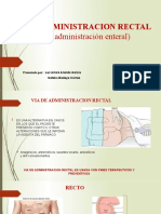 Administracion de Farmacos Via Rectal