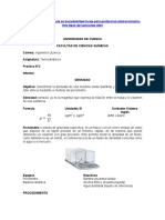 La densidad de sustancias sólidas y líquidas mediante el método del picnómetro