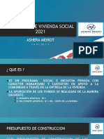 Programa de Vivienda Social Ashera Meirot 2021au