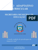 Plano Adaptativo Curricular Da Rede MUnicipal de Ensino de Limeira