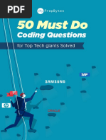 Solved Questions Competitive Programming