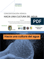 Concientización Hídrica - Hacia Una Cultura Del Agua