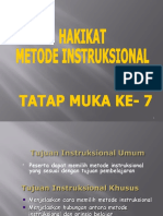 4 Hakikat Metode Instruksional Ok