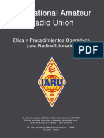 Iaru Etica y Procedimientos Operativos para Radioaficionados