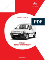 Ficha Tecnica Berlingo Furgon