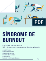 Cartilha Informativa - Síndrome de Burnout