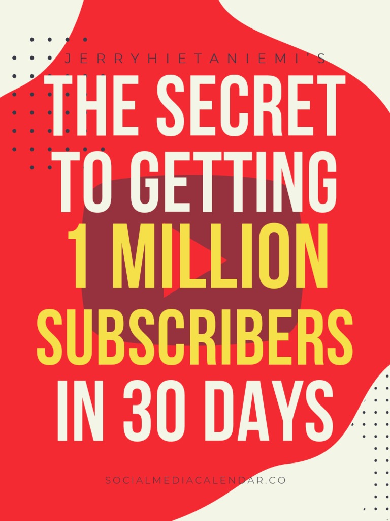 1m Youtube Pdf You Tube Search Engine Optimization