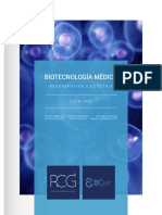 Catálogo, Biotecnología Médica Regenerativa y Estética, RCG, Grupo Central Regenerativo, CBCells, Enero 2021