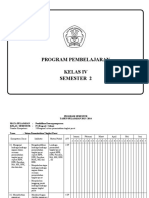 PROGRAM PEMBELAJARAN Semester IV