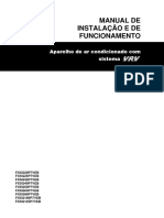 Manual de Instalação E de Funcionamento: Aparelho de Ar Condicionado Com Sistema