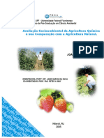 Avaliação Socioambiental da Agricultura Química e sua comparação com a Agricultura Natural